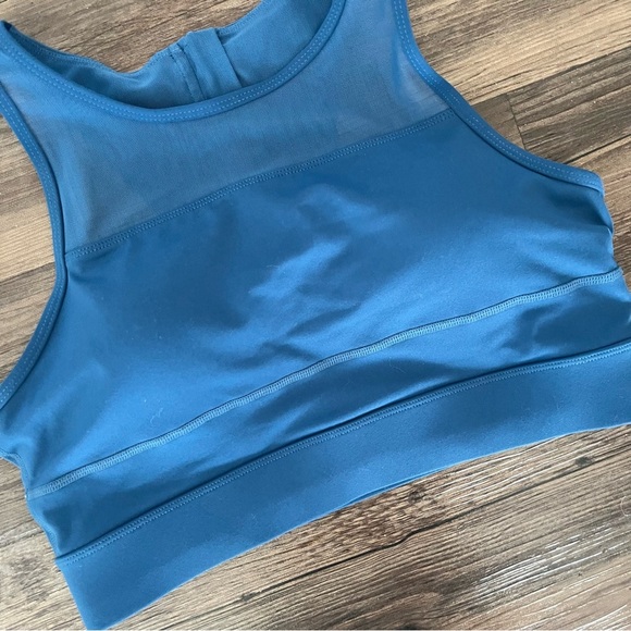 ZYIA Sports Bra Women's XL One More Rep Zip Back Racerback - Picture 3 of 6